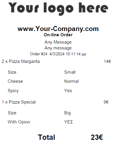 White Label - Thermal Printing Order - Woo Commerce